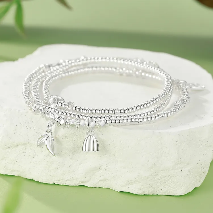 Furunlai S925 Silver Bracelets Unisex-3