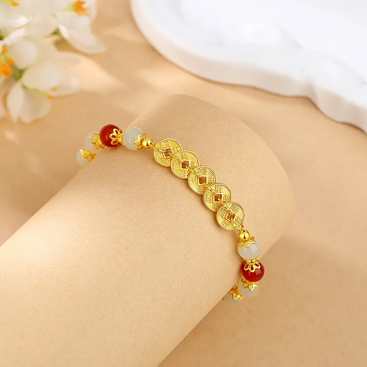 Furunlai Bracelets White Jade/Pale Greenish White Jade Unisex-3
