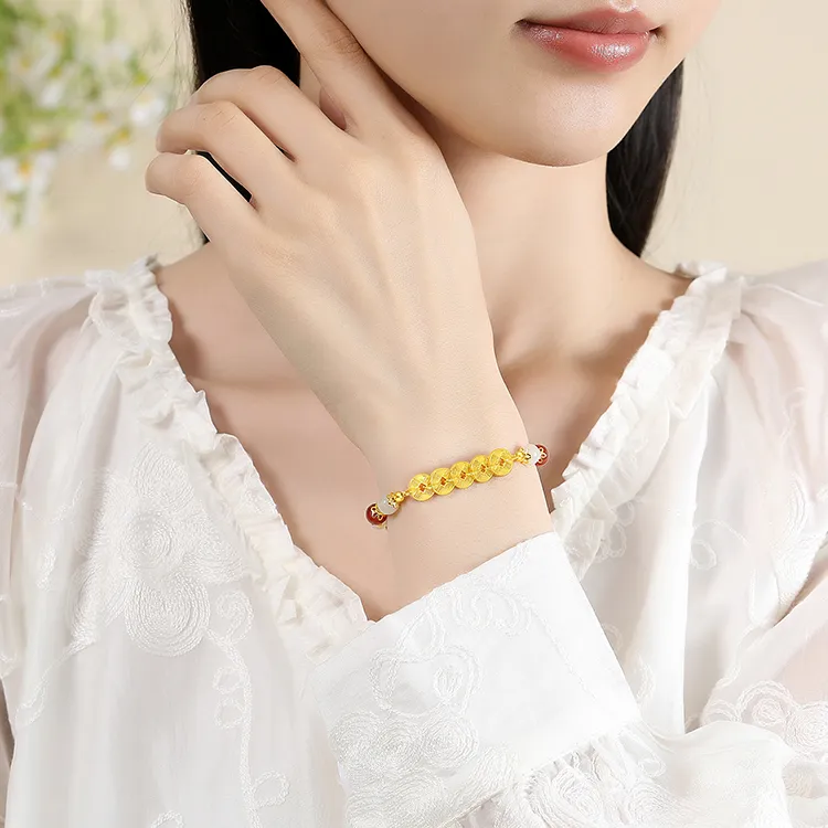 Furunlai Bracelets White Jade/Pale Greenish White Jade Unisex-4
