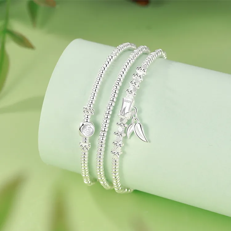 Furunlai S925 Silver Bracelets Unisex-2