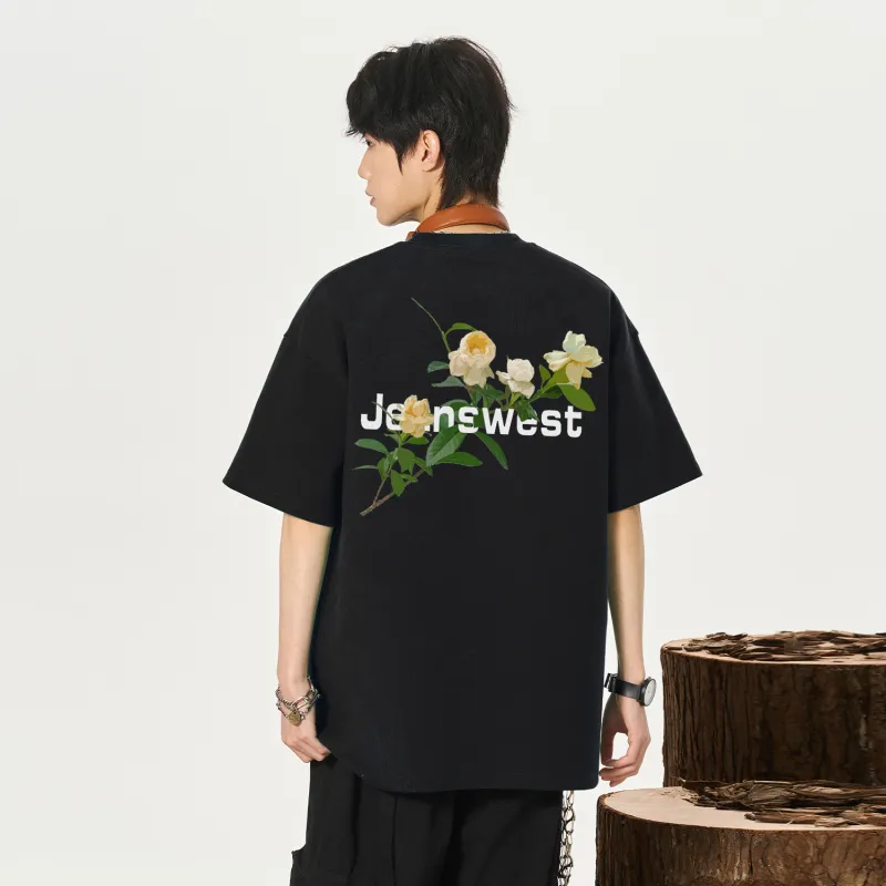 JEANSWEST T Shirts Unisex-4