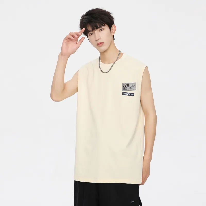JEANSWEST Tank Tops Unisex-15