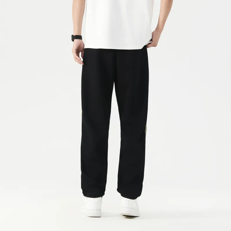 DUEPLAY Casual Pants Unisex Black-4
