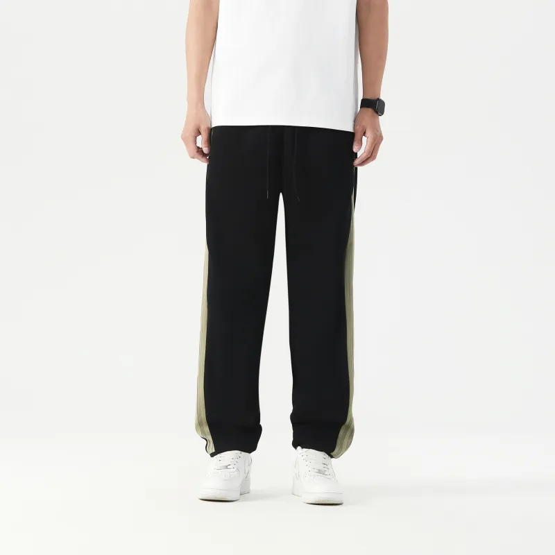 DUEPLAY Casual Pants Unisex Black-2