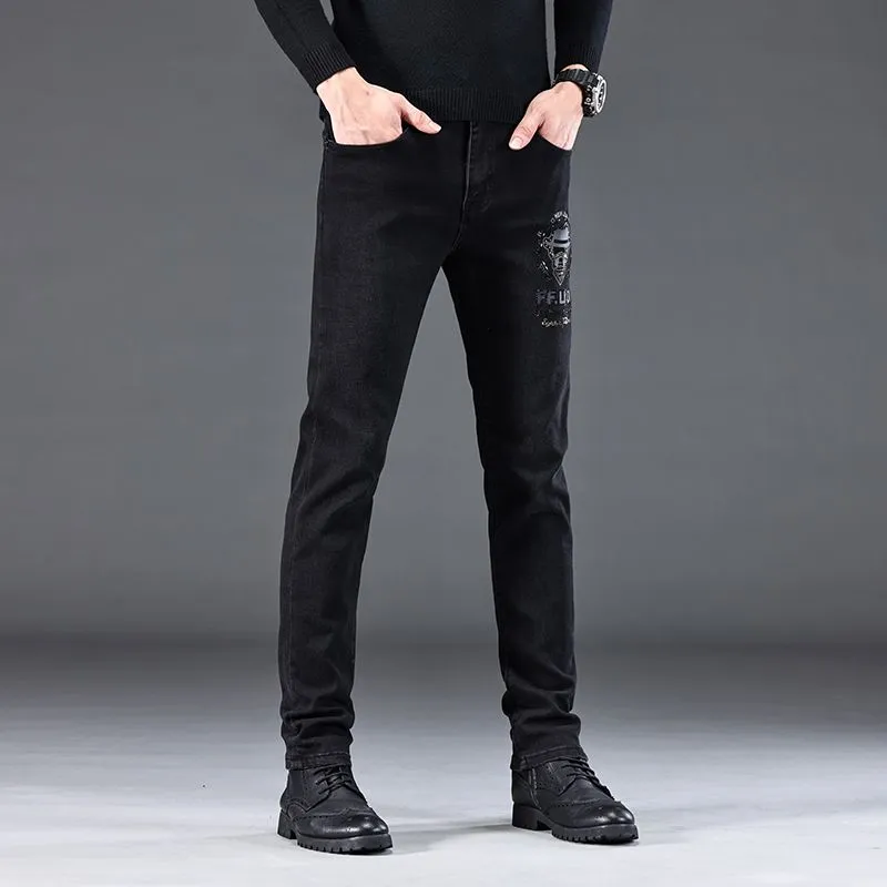 TUCANO Jeans Unisex Black Pants-4