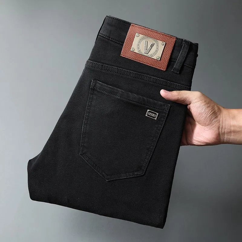 TUCANO Jeans Unisex Black Ankle Length-2