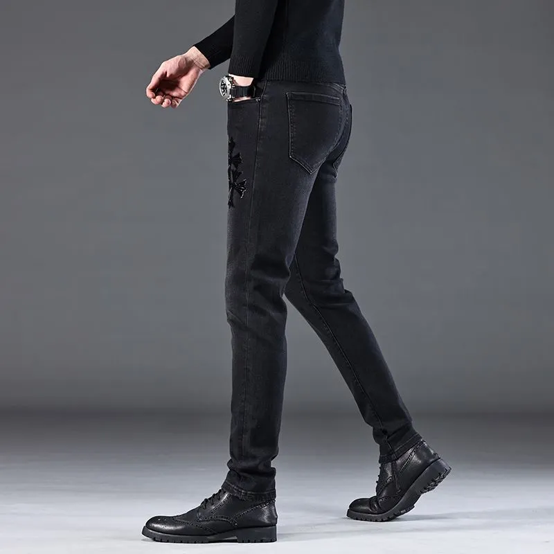 TUCANO Jeans Unisex Black Pants-3