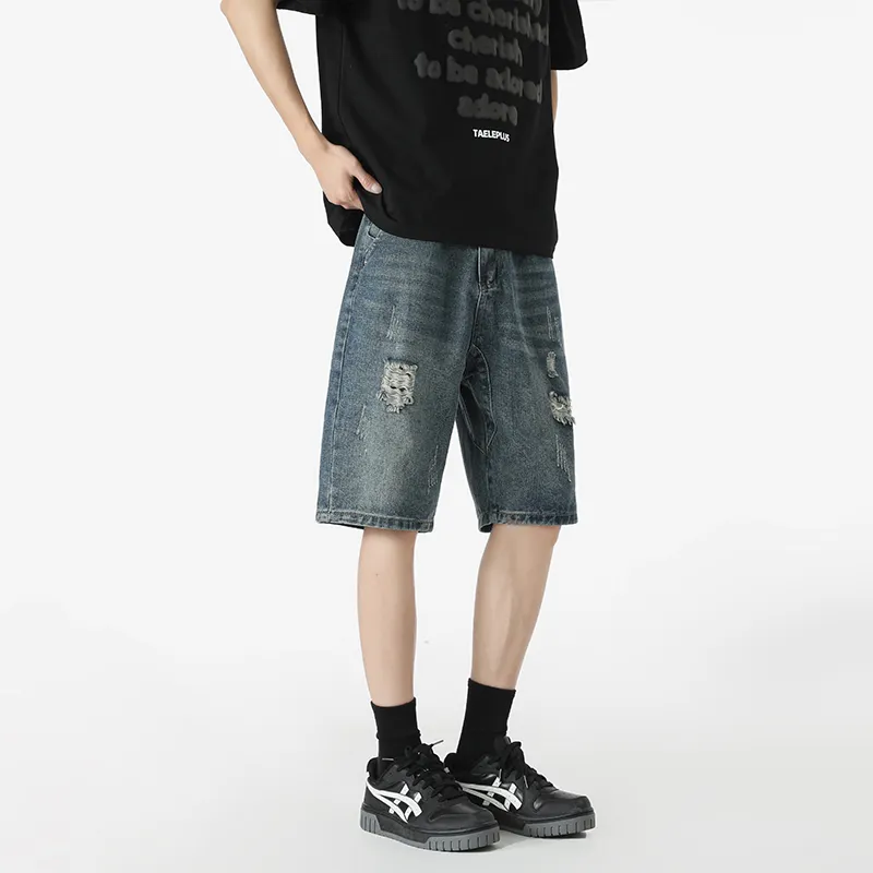 TUCANO Denim Shorts Unisex Blue-4