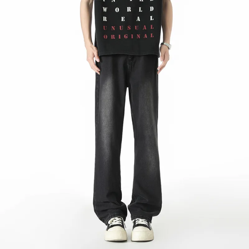 SAME FLOW Jeans Unisex Black-3