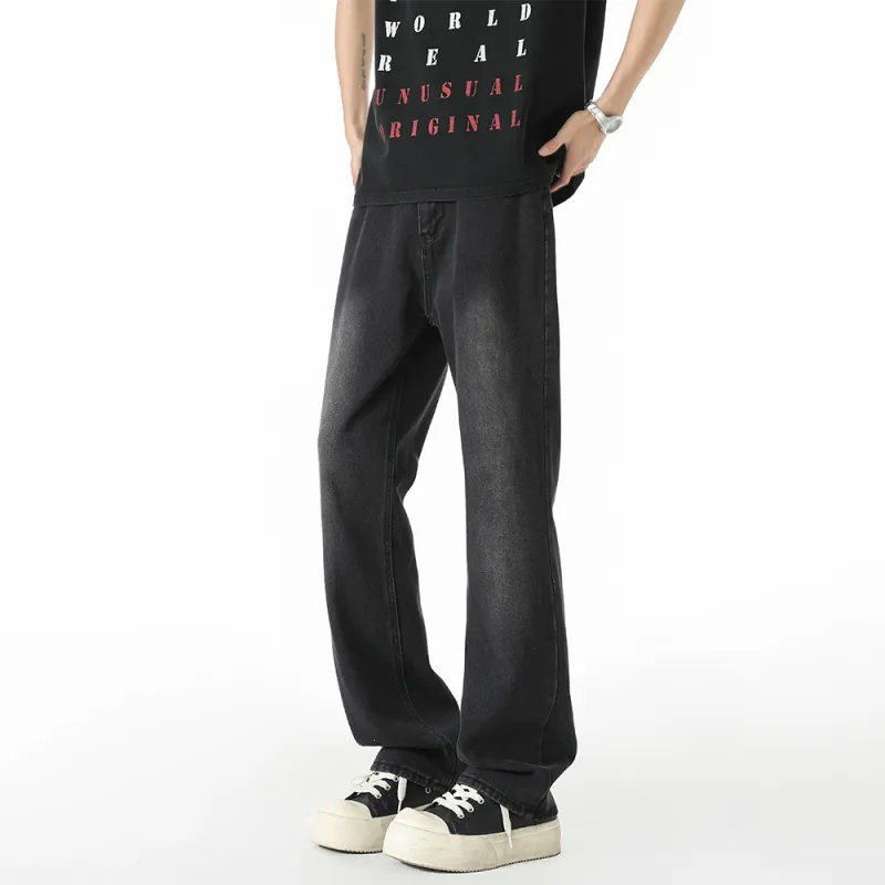 SAME FLOW Jeans Unisex Black-4
