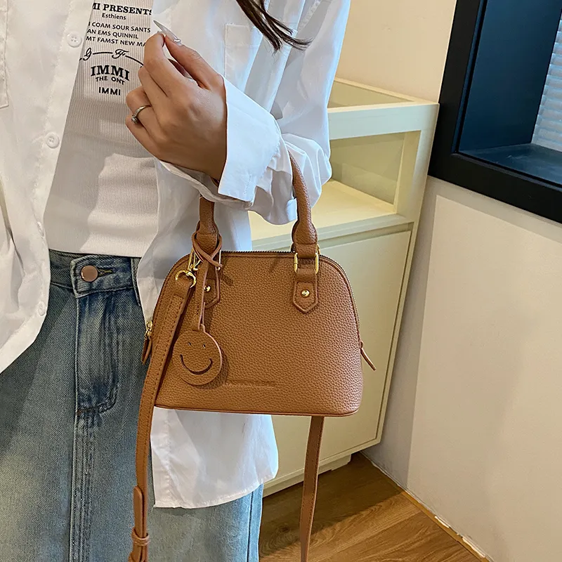 Yalu PU Shoulder Bag, Crossbody Bag, Handbag Women's White/Black/Blue/Khaki/Pink/Brown-31