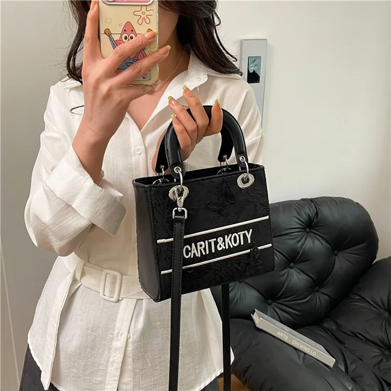 Yalu PU Handbag Regular Women's White/Black/Pink/Khaki-5