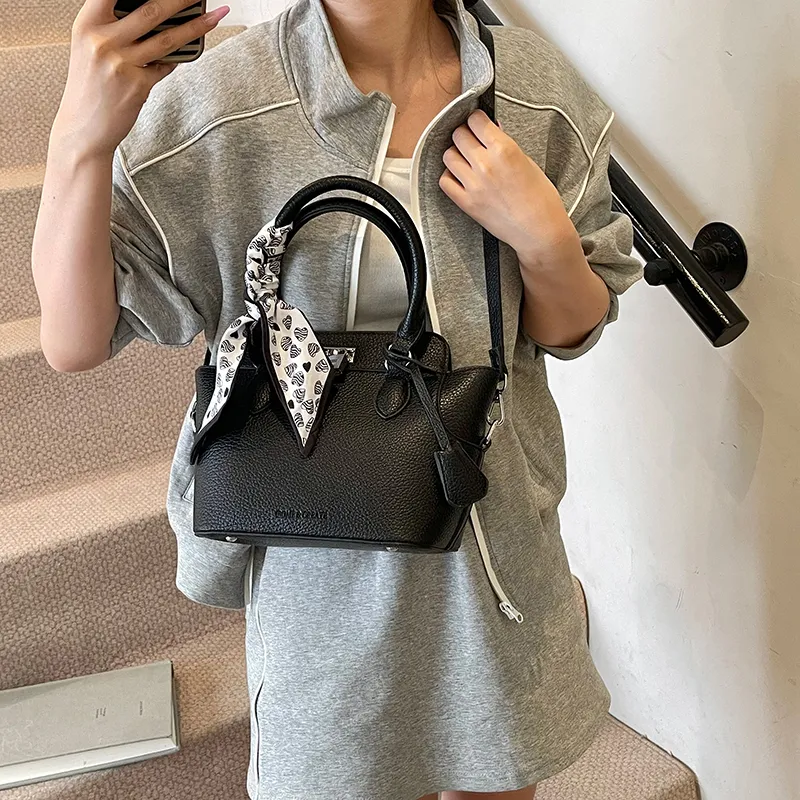 Yalu PU Shoulder Bag, Crossbody Bag, Handbag Women's Brown/Light Gray/Yellow/Blue/White/Black-22