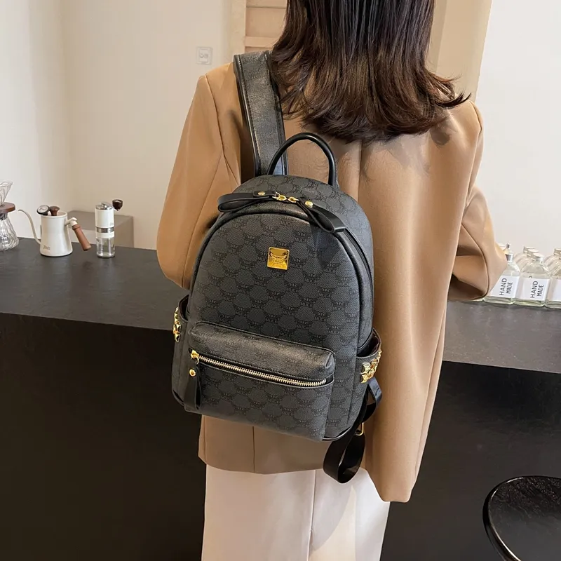 Yalu PU Backpack Women's Multicolor-3