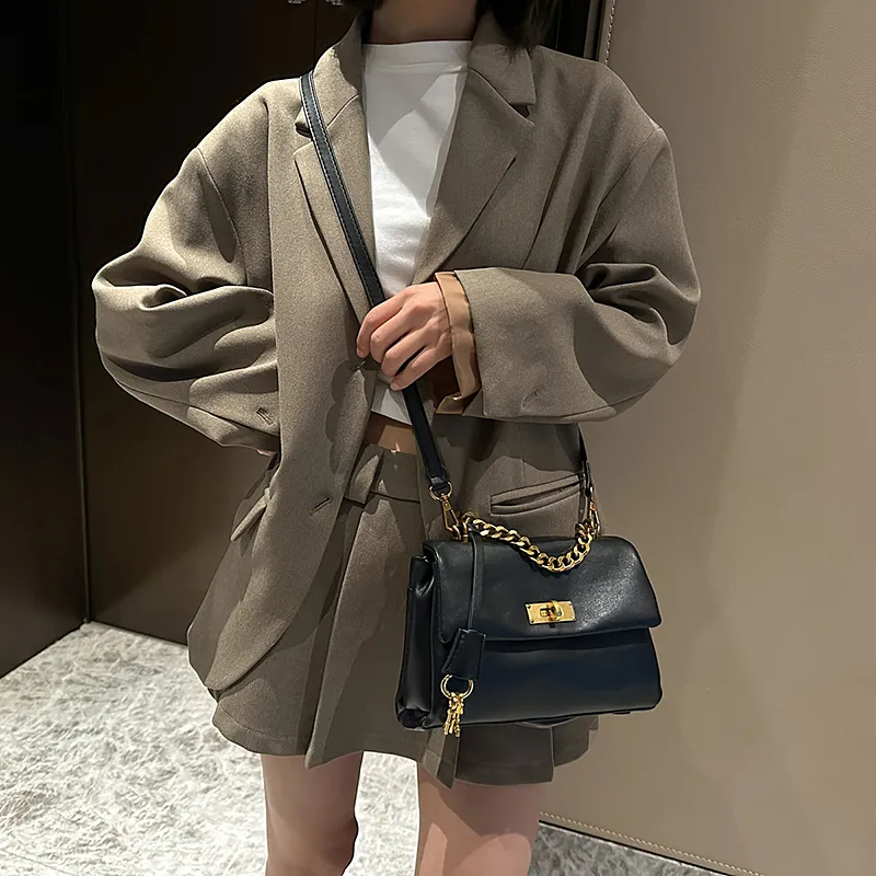 Yalu Sheepskin Handbag Regular Women's Multicolor-14