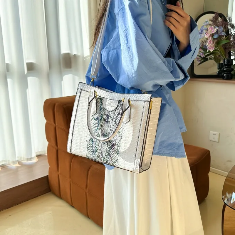 Yalu PU Crossbody Handbag Women's White/Ecru/Gray/Khaki/Black-3