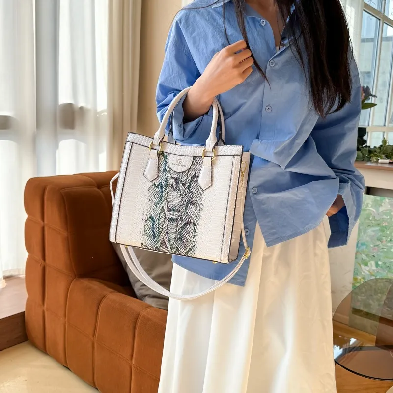 Yalu PU Crossbody Handbag Women's White/Ecru/Gray/Khaki/Black-1