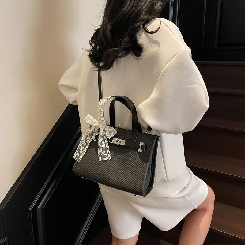 Yalu PU Shoulder Bag, Crossbody Bag, Handbag Women's White/Black/Blue/Pink/Brown-5