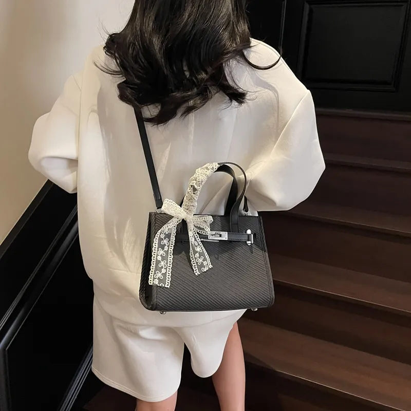 Yalu PU Shoulder Bag, Crossbody Bag, Handbag Women's White/Black/Blue/Pink/Brown-6