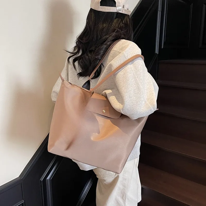 Yalu Fabric Handbag, Shoulder Bag Women's White/Khaki/Black-10