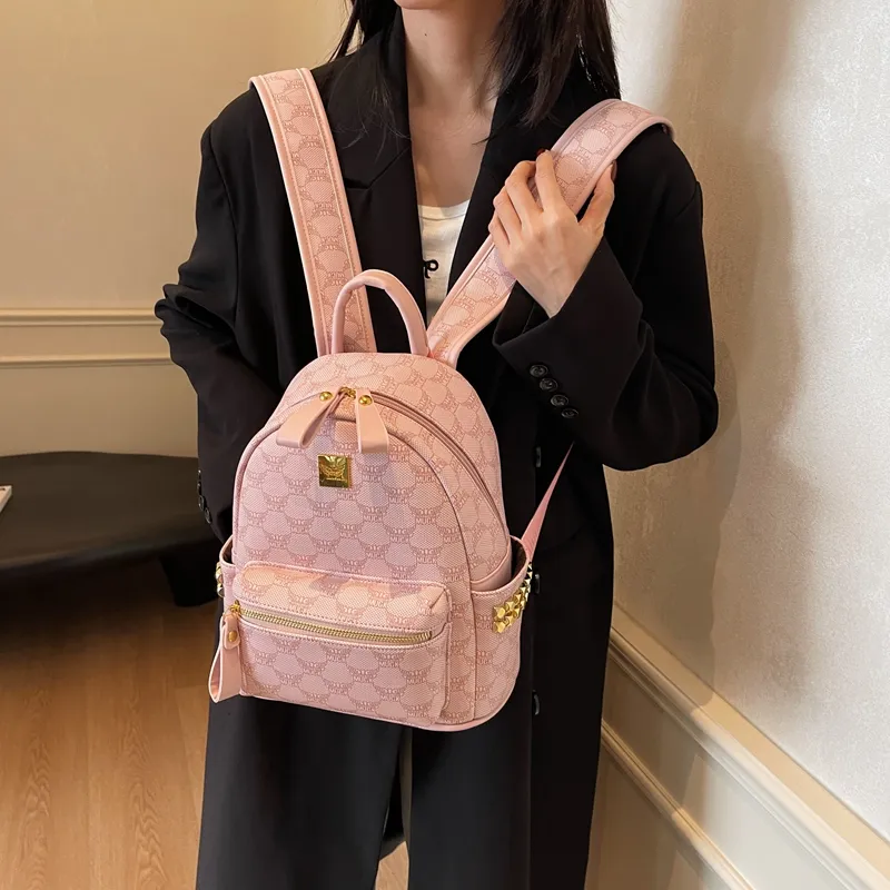 Yalu PU Backpack Women's Multicolor-7
