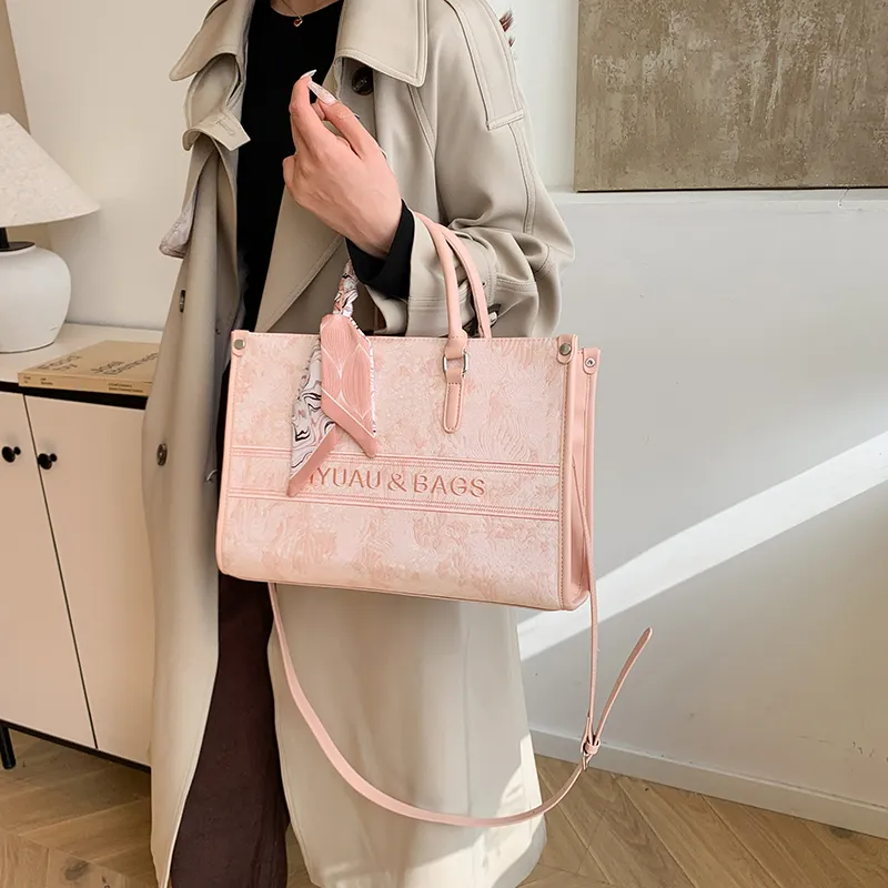 Yalu PU Crossbody Handbag Women's Blue/Gray/Pink-6