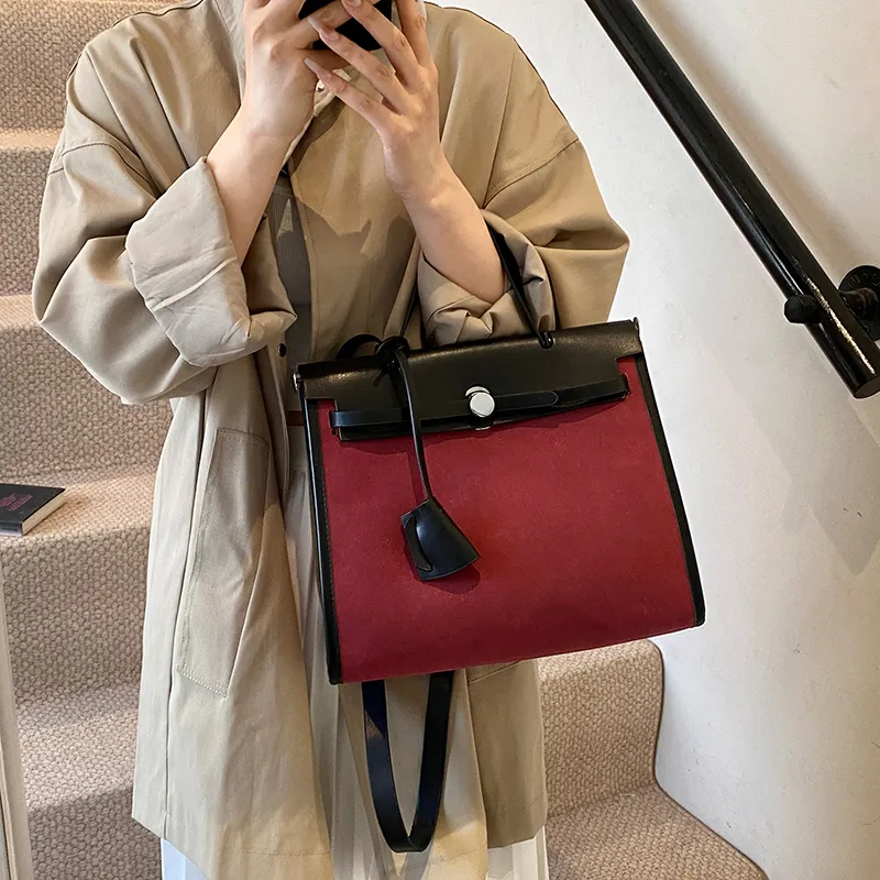 Yalu PU Crossbody One Shoulder Handbag Women's Yellow Brown/Black/Red/Khaki/Green/Coffee-11
