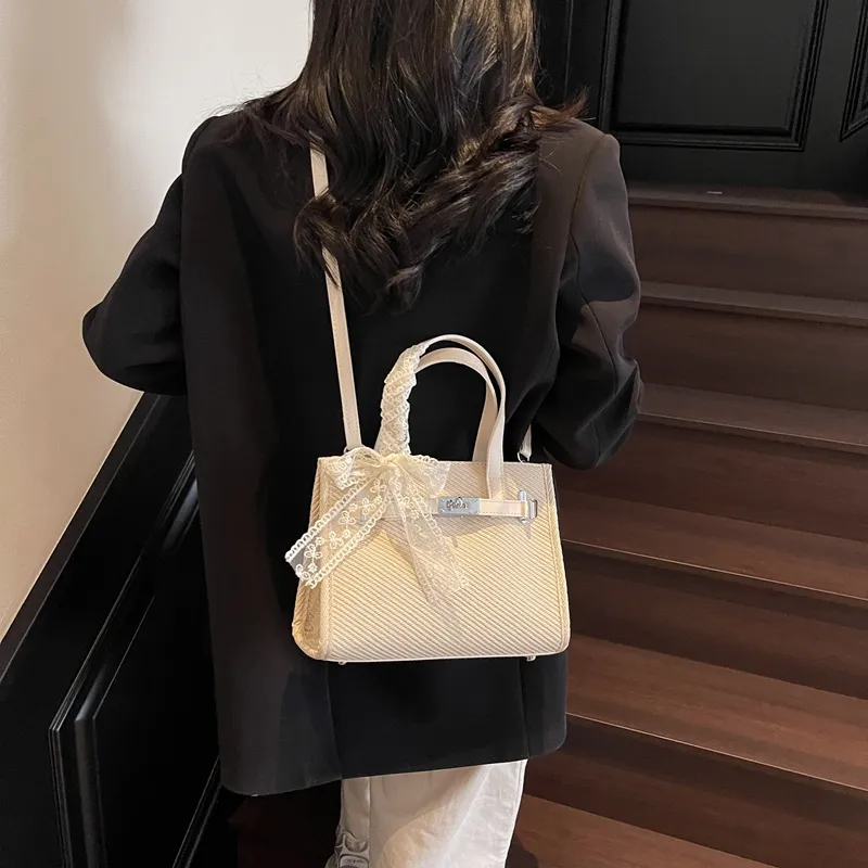 Yalu PU Shoulder Bag, Crossbody Bag, Handbag Women's White/Black/Blue/Pink/Brown-2