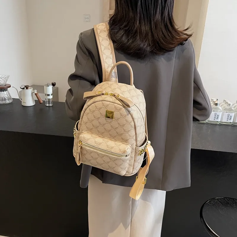 Yalu PU Backpack Women's Multicolor-15