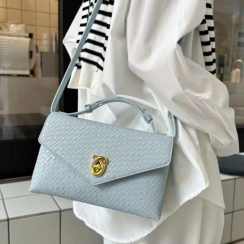 Yalu Woven Pattern Handbag Regular Women's Multicolor-9