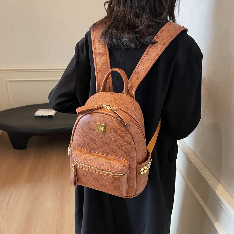 Yalu PU Backpack Women's Multicolor-11
