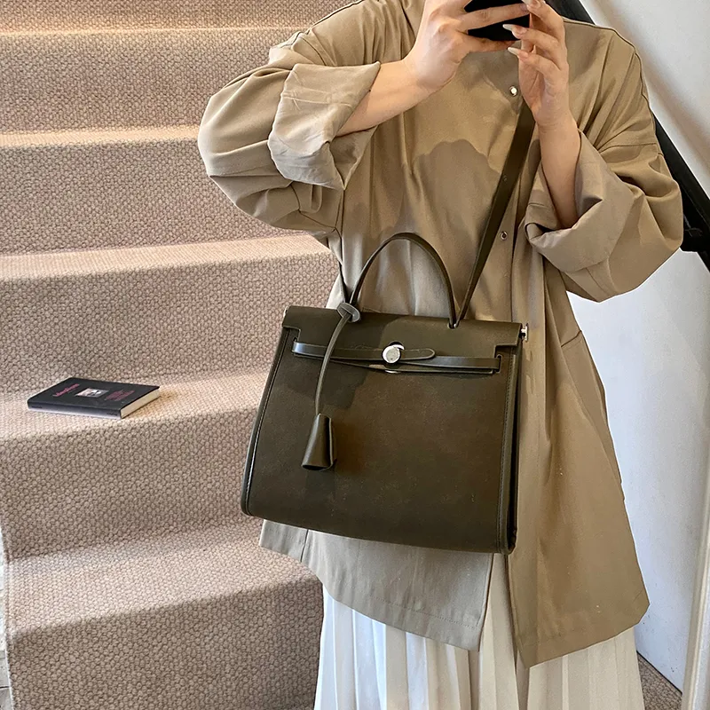 Yalu PU Crossbody One Shoulder Handbag Women's Yellow Brown/Black/Red/Khaki/Green/Coffee-19