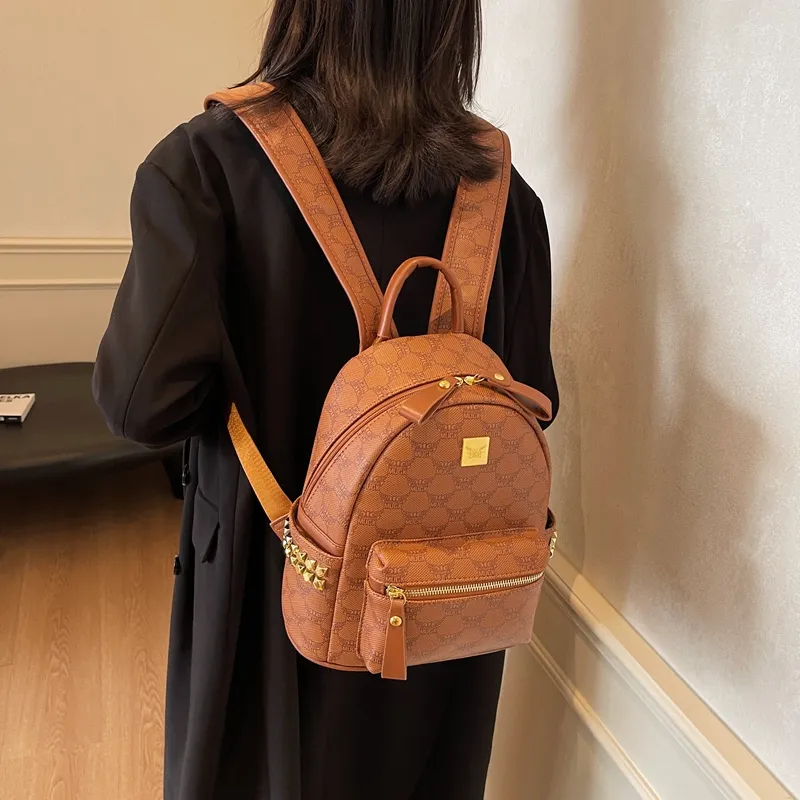 Yalu PU Backpack Women's Multicolor-10