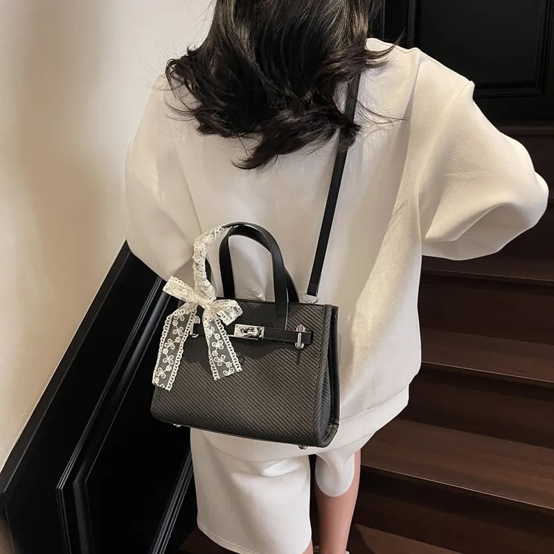 Yalu PU Shoulder Bag, Crossbody Bag, Handbag Women's White/Black/Blue/Pink/Brown-7