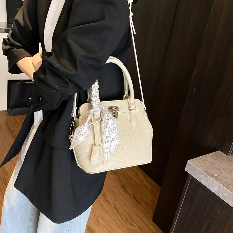 Yalu PU Shoulder Bag, Crossbody Bag, Handbag Women's Brown/Light Gray/Yellow/Blue/White/Black-17