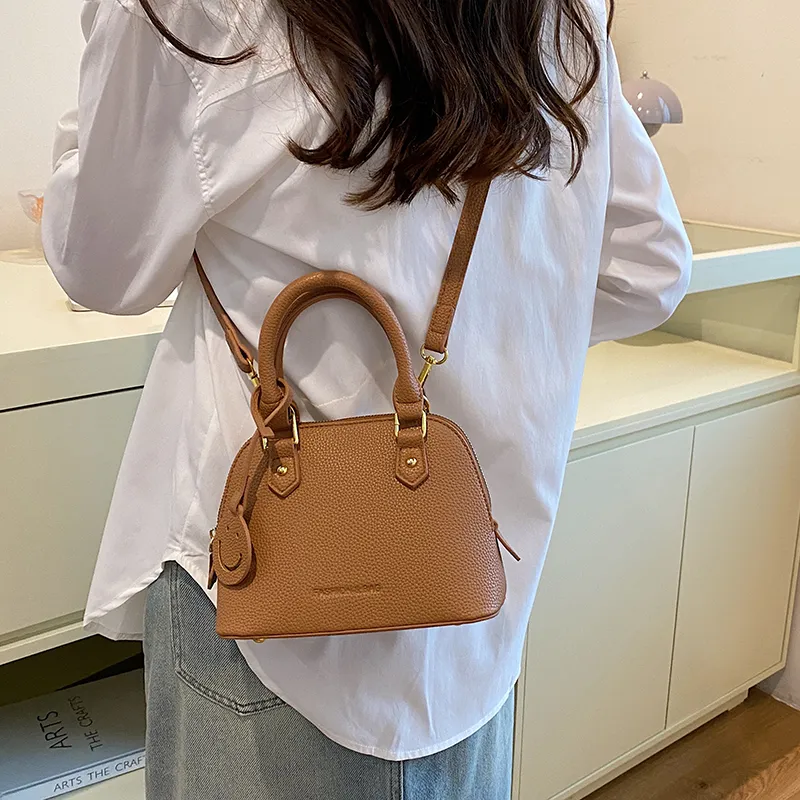 Yalu PU Shoulder Bag, Crossbody Bag, Handbag Women's White/Black/Blue/Khaki/Pink/Brown-35