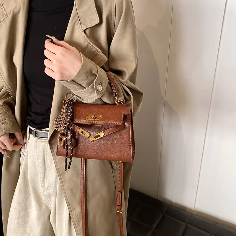 Yalu PU Handbag Women's Coffee/Brown/Red/Yellow Brown/Black-6