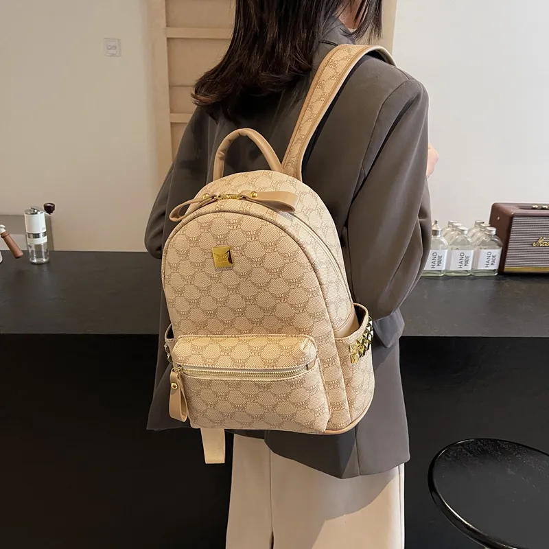 Yalu PU Backpack Women's Multicolor-14