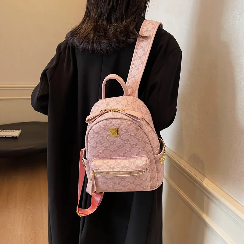 Yalu PU Backpack Women's Multicolor-5