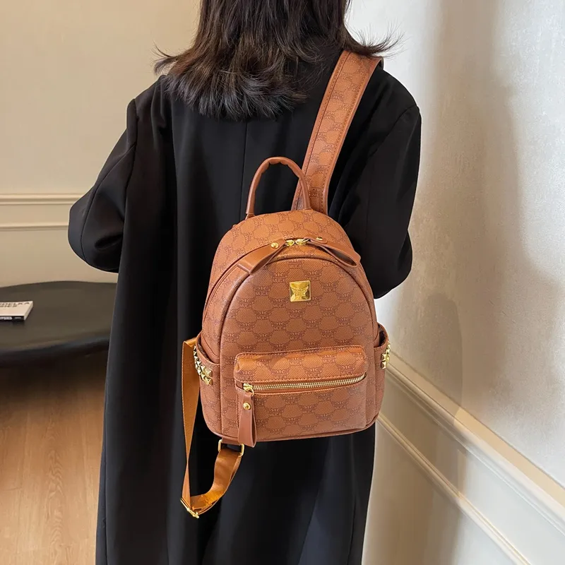 Yalu PU Backpack Women's Multicolor-9