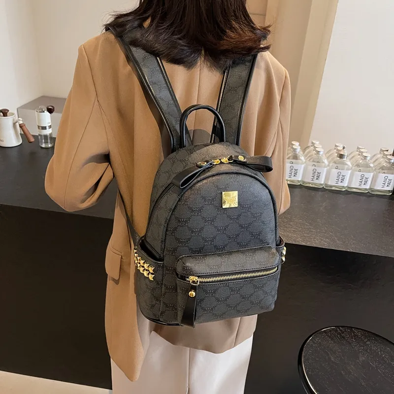 Yalu PU Backpack Women's Multicolor-1