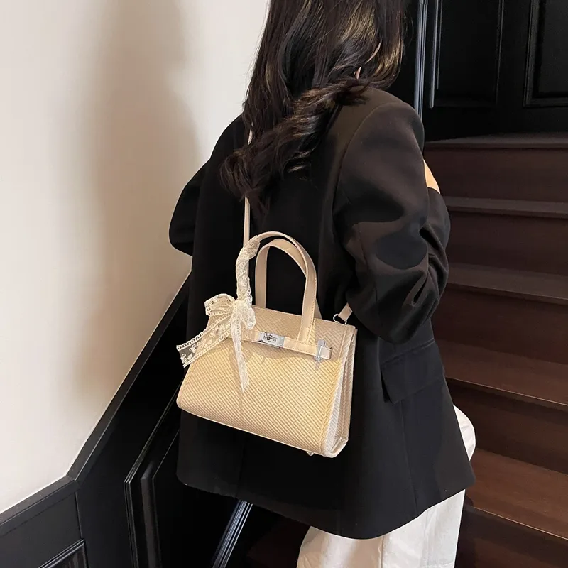 Yalu PU Shoulder Bag, Crossbody Bag, Handbag Women's White/Black/Blue/Pink/Brown-1