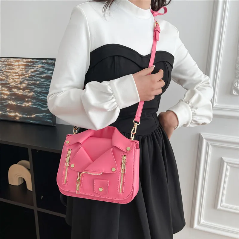 Yalu PU Crossbody Bag Women's Multicolor-14