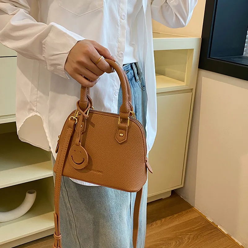 Yalu PU Shoulder Bag, Crossbody Bag, Handbag Women's White/Black/Blue/Khaki/Pink/Brown-32
