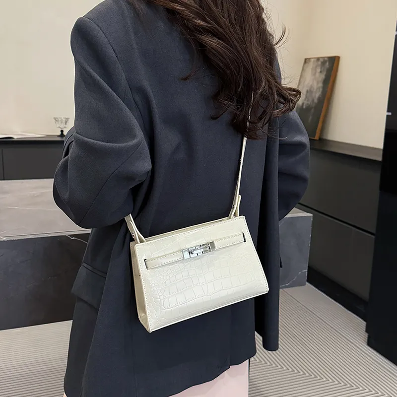 Yalu PU Shoulder Bag, Crossbody Bag Women's Black/Red/Blue/Brown/Pink/White-21