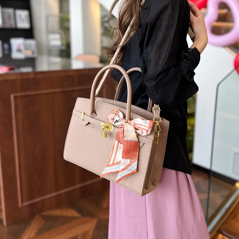 Yalu PU One Shoulder Handbag Women's White/Gray/Black/Khaki/Brown-12