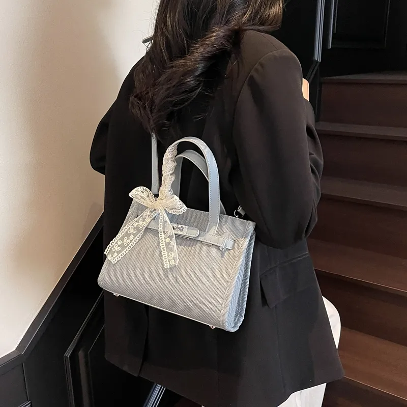 Yalu PU Shoulder Bag, Crossbody Bag, Handbag Women's White/Black/Blue/Pink/Brown-9