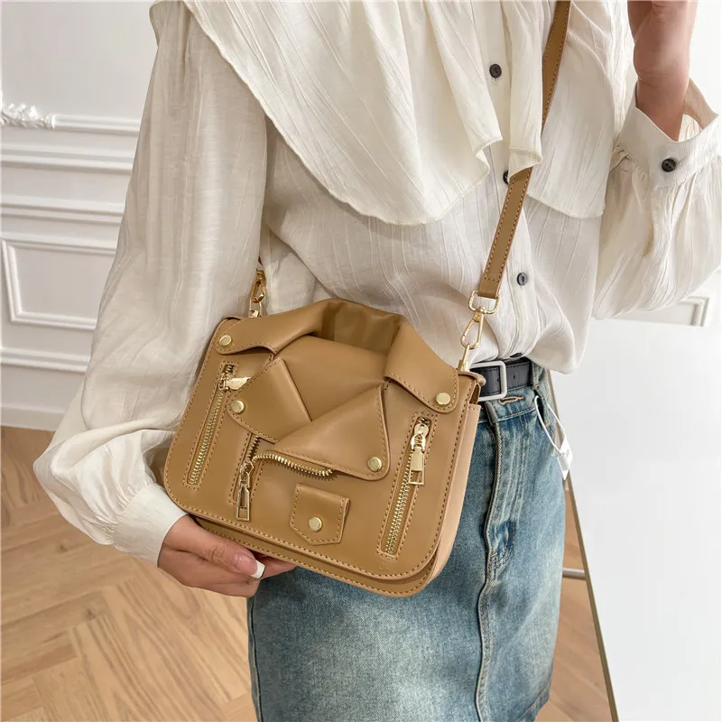 Yalu PU Crossbody Bag Women's Multicolor-10