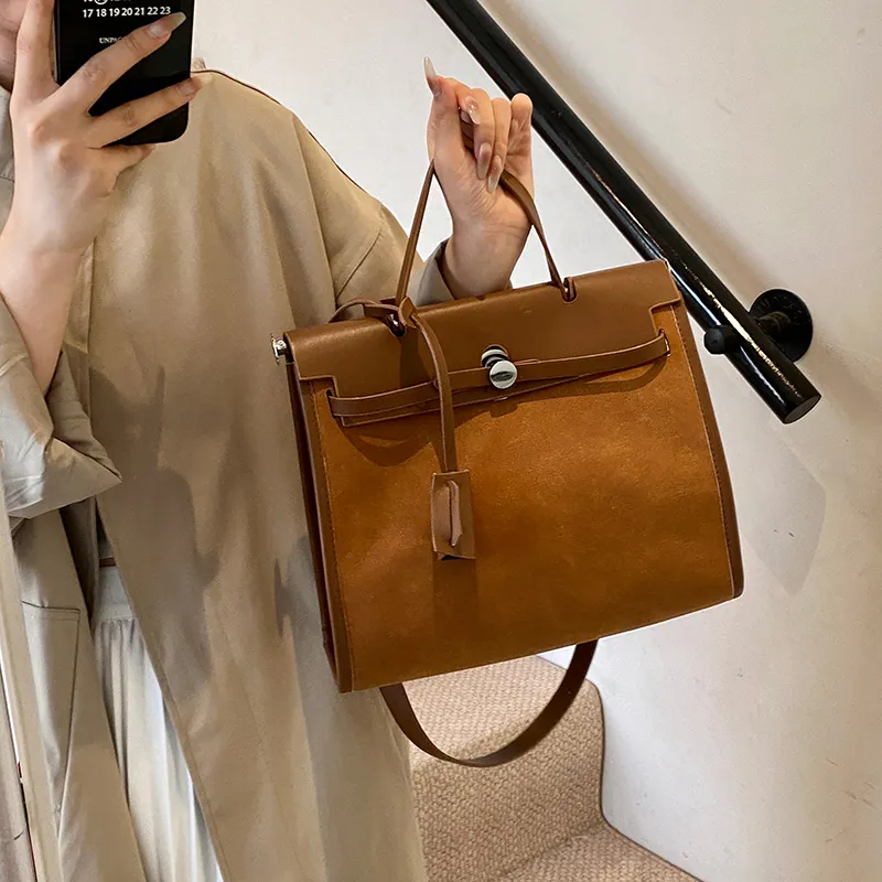 Yalu PU Crossbody One Shoulder Handbag Women's Yellow Brown/Black/Red/Khaki/Green/Coffee-1