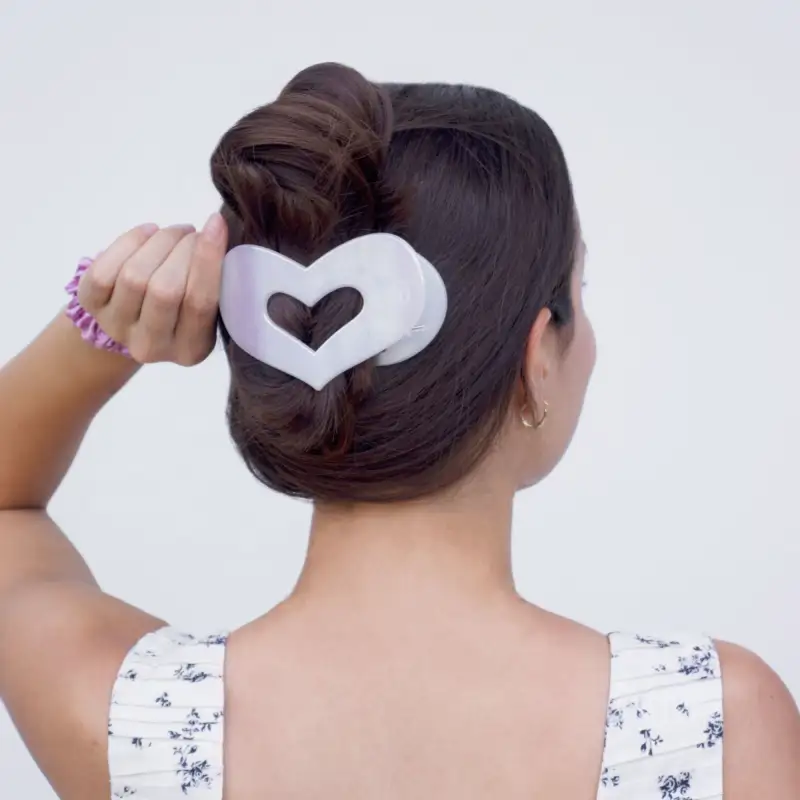 TELETIES TPU Hair Clips Women's-2